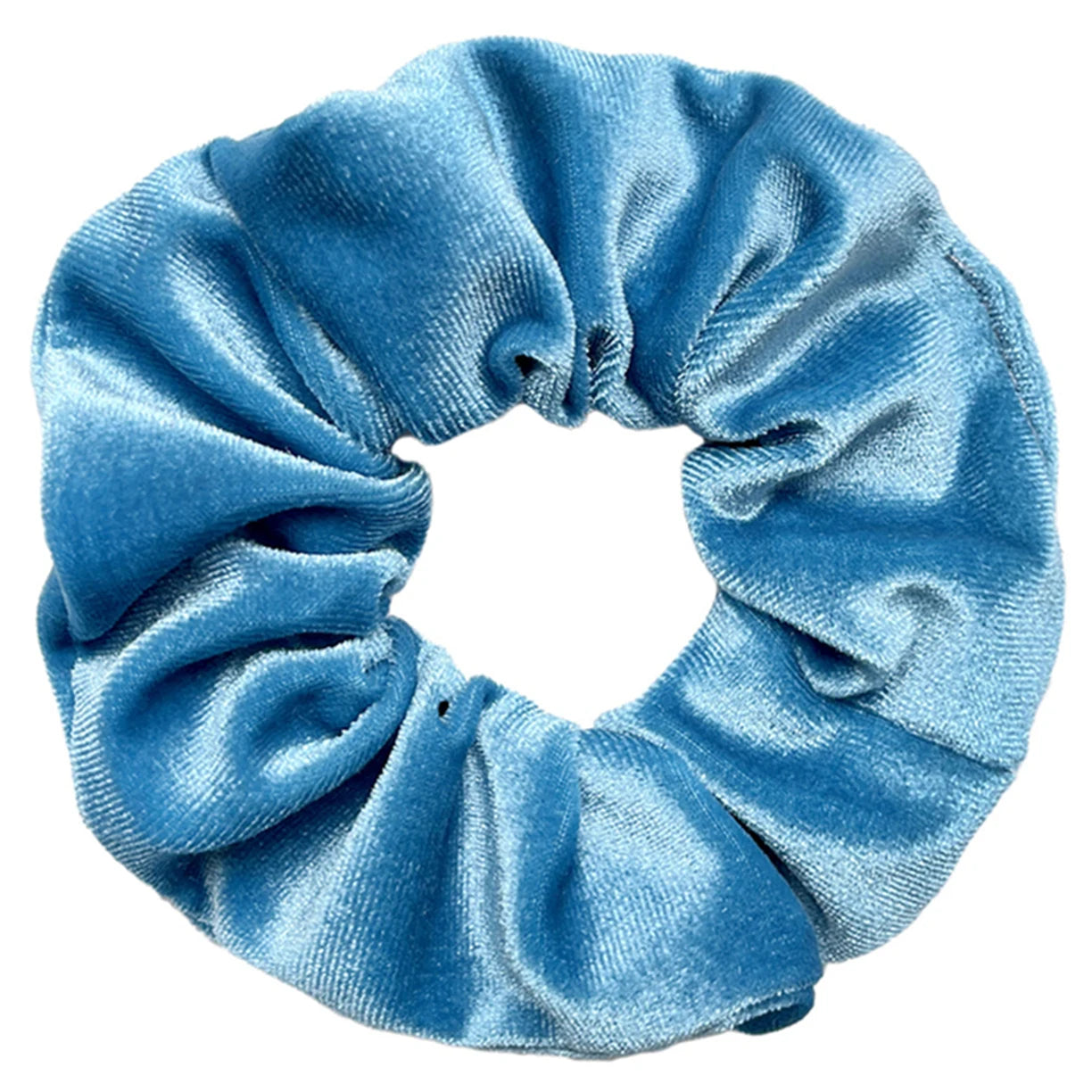 Lot 10/6/1pc Chouchous Cheveux Velours Femme - Élastiques Bandeau Couleur Unie Noir Accessoires Cheveux Doux