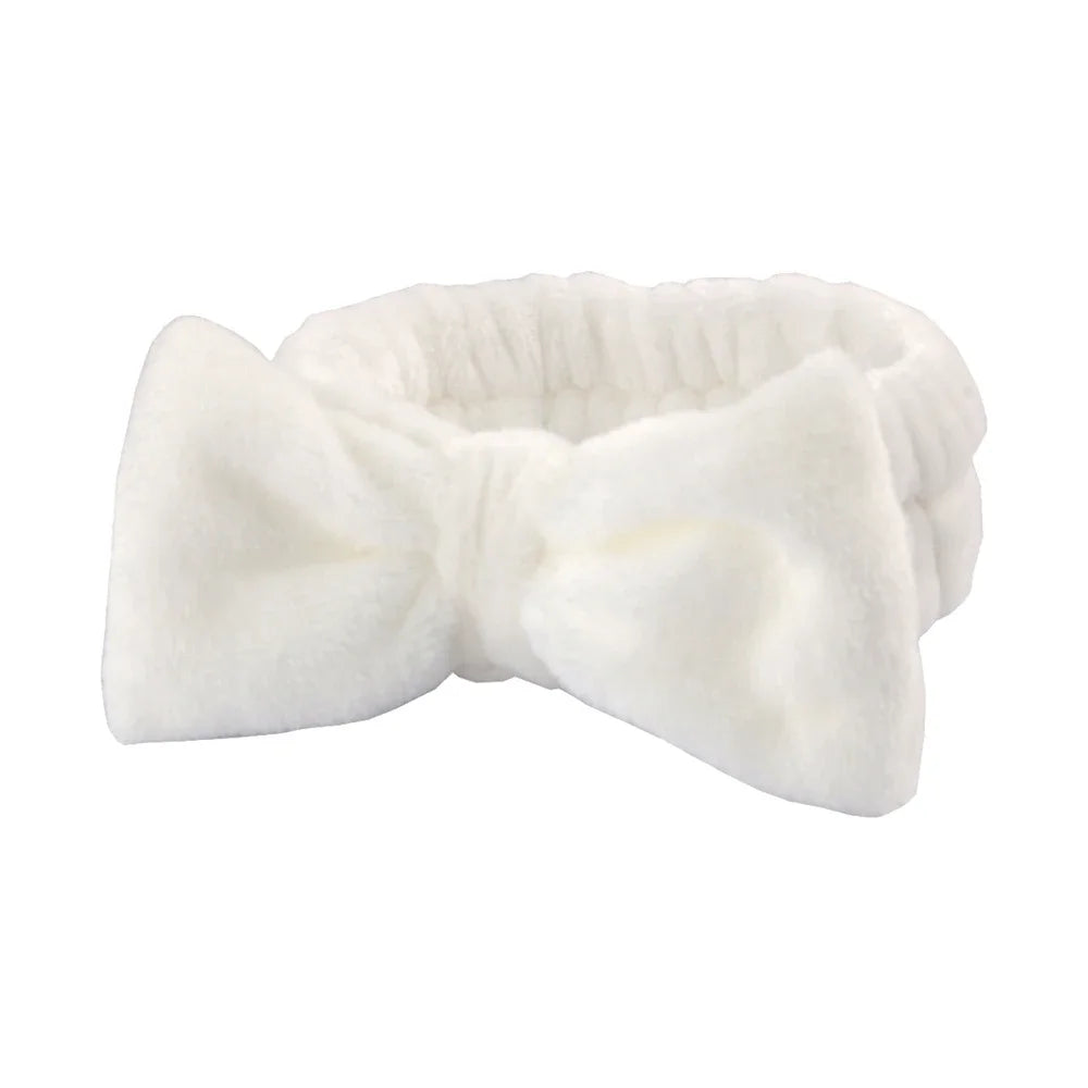 Lot 3pcs Bandeau Spa Serre-Tête Bracelet Lavage Visage - Microfibre Maquillage Serviette Cheveux Absorbant Poignet