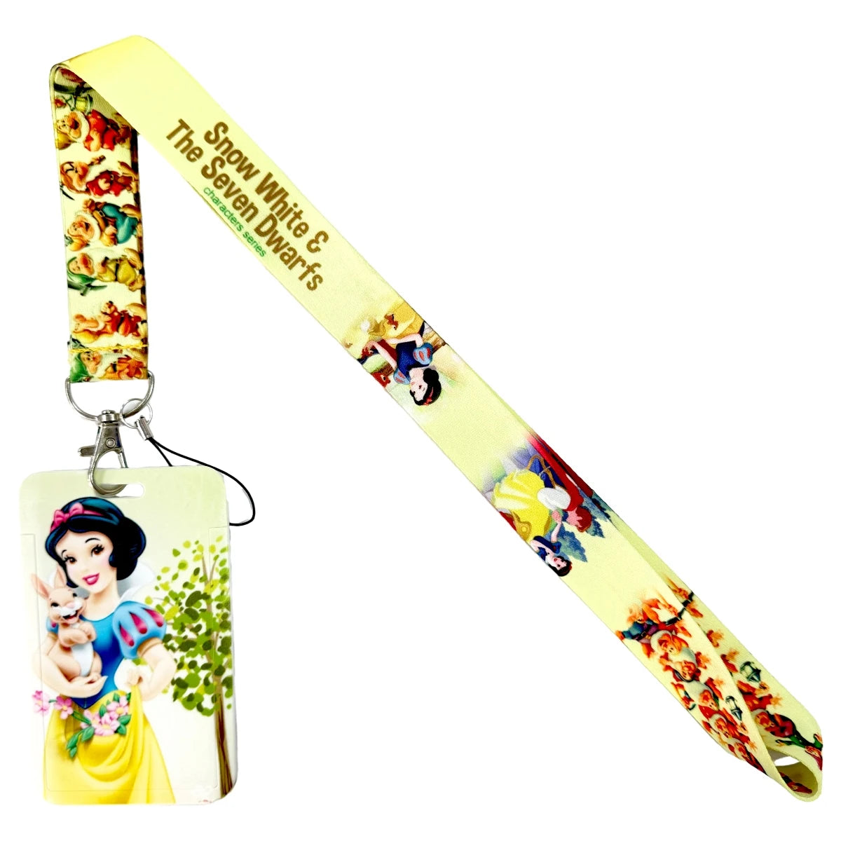 Lanière Tour de Cou Anime - Porte-Clés Badge ID Carte Crédit Téléphone Accessoire Charm Kawaii