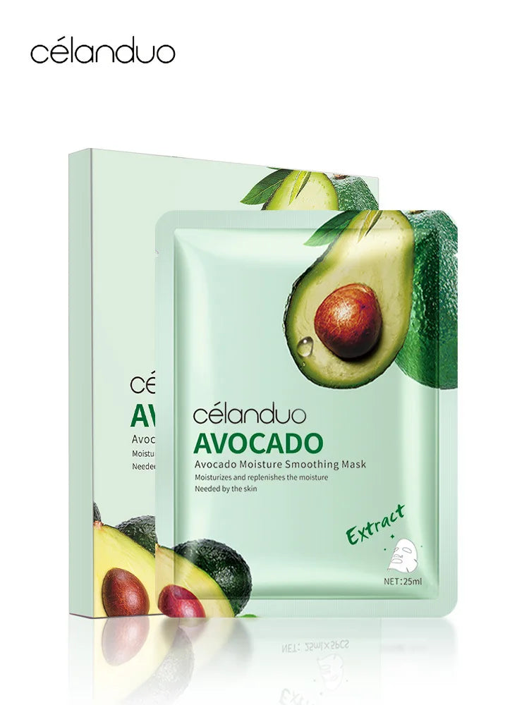 Masque Visage Avocat & Miel - Hydratant Anti-Rides Rénovation Dermique