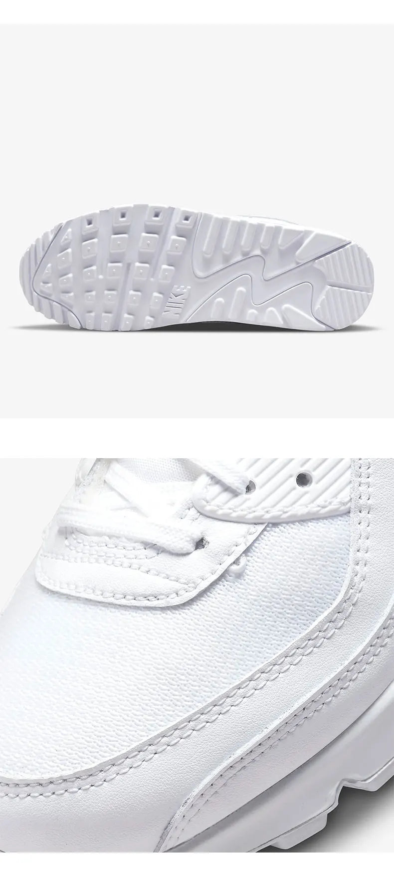 Nike Air Max 90 PRM Femme DH0569-100 - Sneakers Casual Authentiques Premium