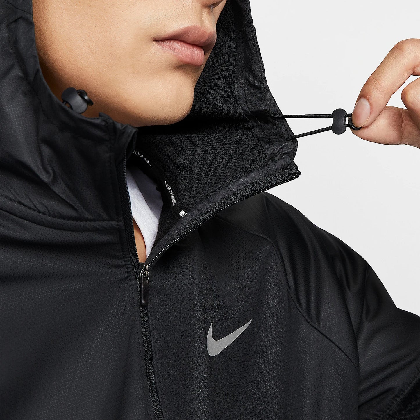 Veste Nike Therma-FIT Homme Running Capuche FZ1112-010 - Veste Sport Tissée