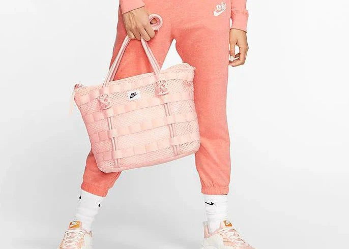 Tote Bag Nike Air Unisexe – Rose & Orange, Poignées Corde, 4 Saisons | CU2607-664
