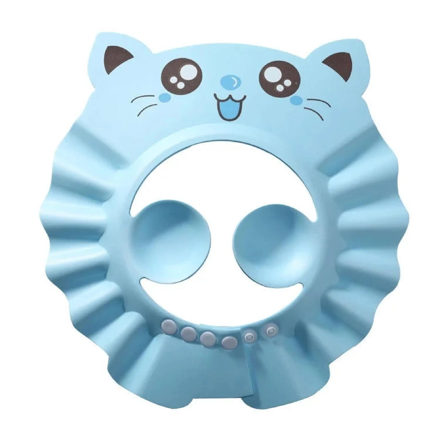 Bonnet de Douche Bébé 0-6 Ans - Protection Oreilles Ajustable Sans BPA