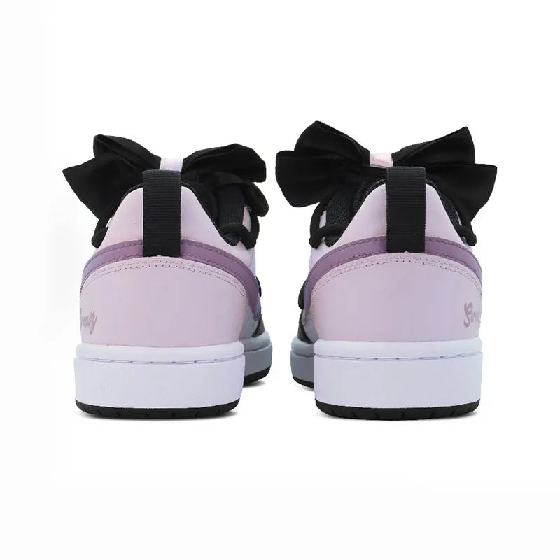 Sneakers Nike Court Borough Custom « Deer » – Nœud Mignon Style Frais Femme