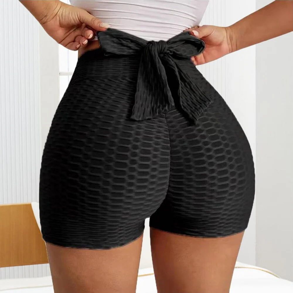 Short Sport Femme avec Nœud - Taille Élastique