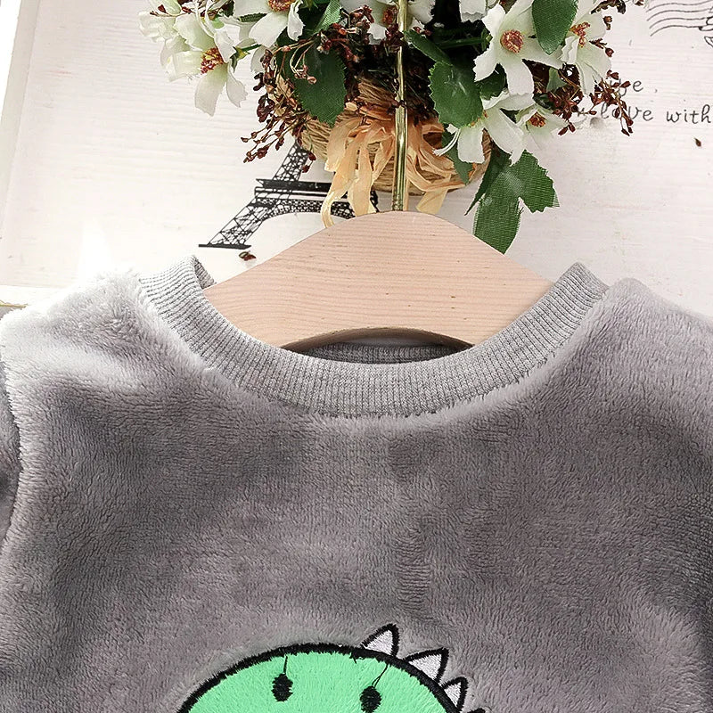 Ensemble Pyjama Enfant Flanelle Polaire - Vêtement Nuit Chaud