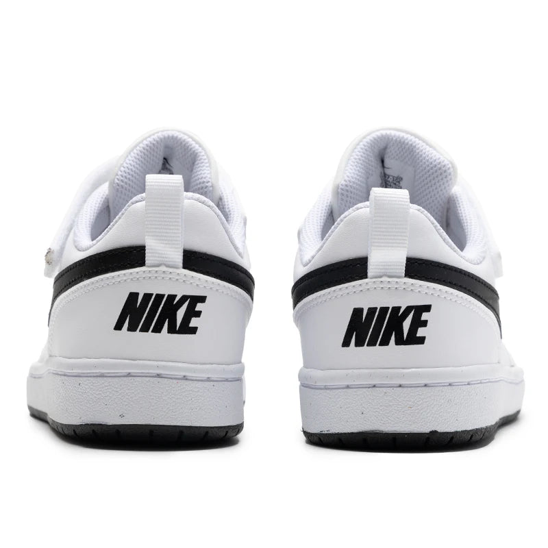 Baskets Enfant Nike Court Borough Low Recraft – Cuir, Velcro, Basse, Casual