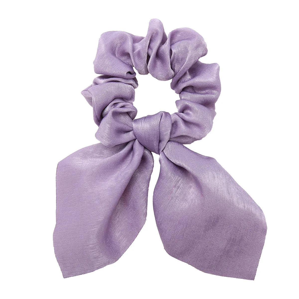 Chouchou Imprimé Floral Léopard Nœud Papillon - Élastique Cheveux Queue de Cheval Femme Fille Accessoires Mode