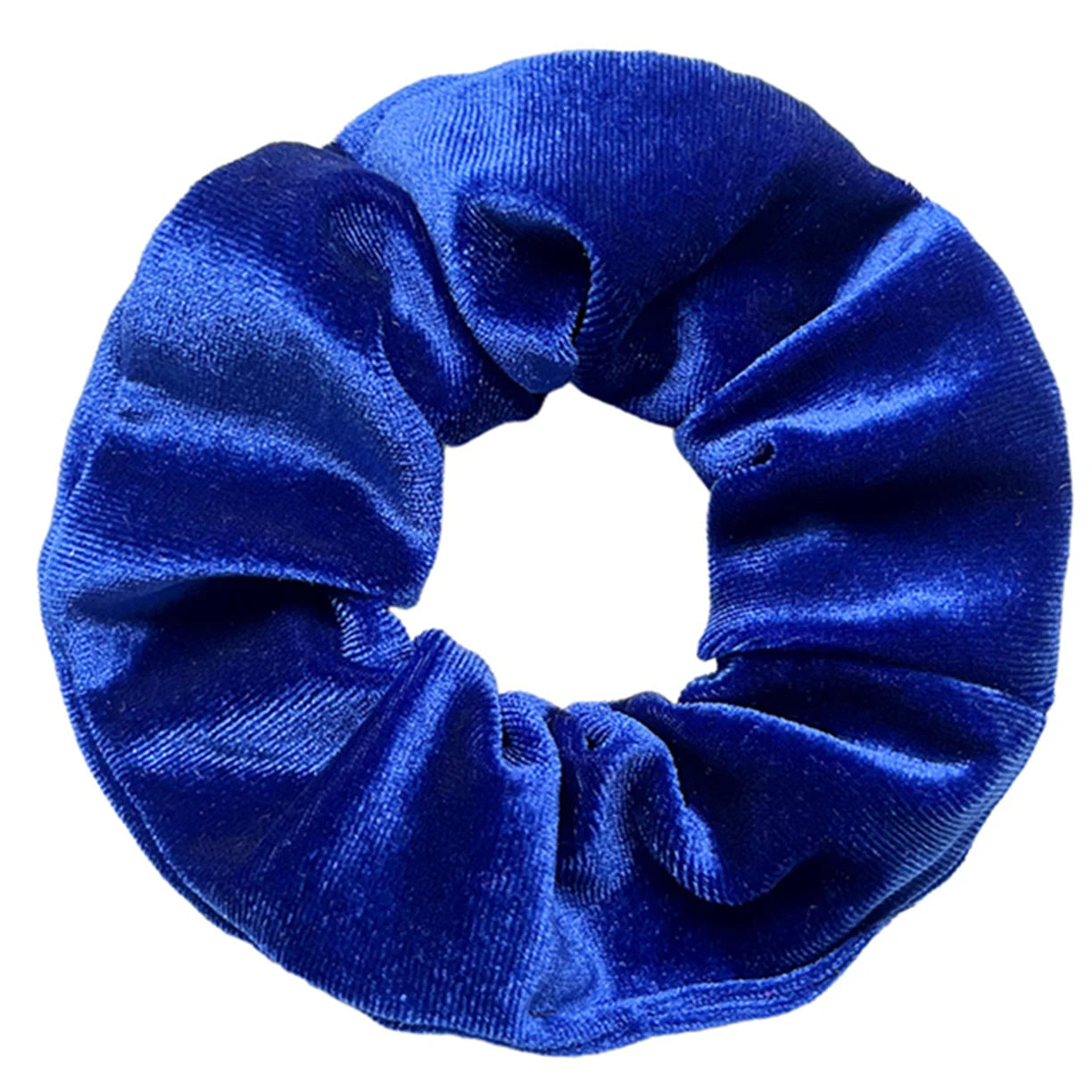 Lot 10/6/1pc Chouchous Cheveux Velours Femme - Élastiques Bandeau Couleur Unie Noir Accessoires Cheveux Doux