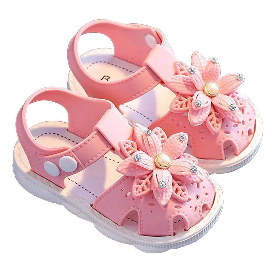 Sandales Fille Été Respirantes Confortables - Chaussures Plage Semelle Souple Antidérapante Casual