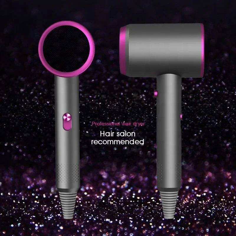 Sèche-Cheveux Professionnel Salon Ionique - Protection Chaleur Portable Maison Hôtel Voyage Usage Domestique