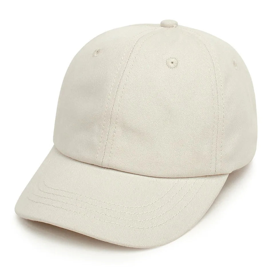 Casquette Baseball Enfant Profil Bas - Chapeau Soleil Coton Doux Garçon Fille