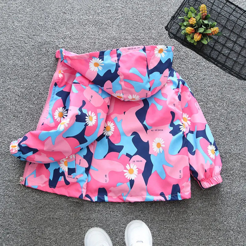 Veste Simili Cuir Fille - Blouson Col Revers Automne Hiver