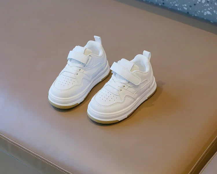 Chaussures Blanches Enfant - Baskets Légères Antidérapantes Printemps Automne