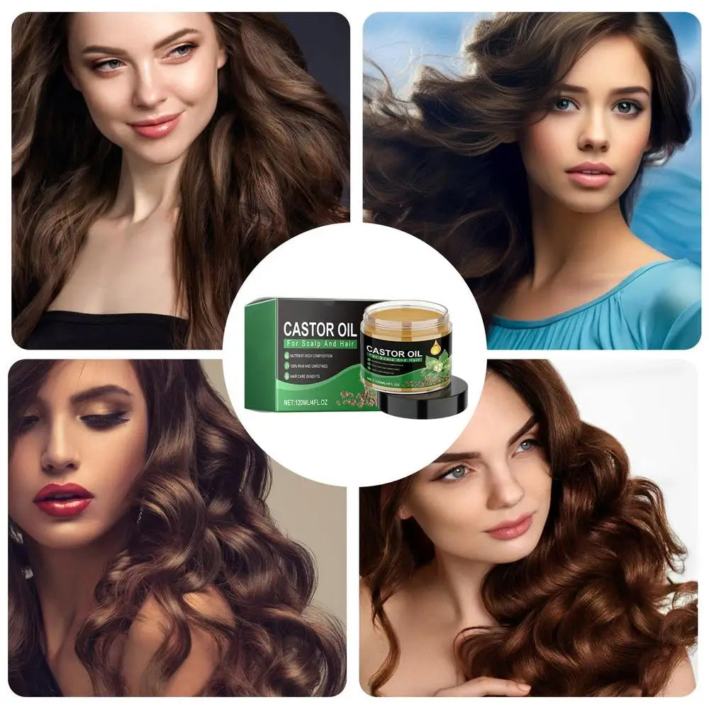 Huile de Ricin Noir Jamaïcain - Soin Capillaire Croissance Réparation 120ml