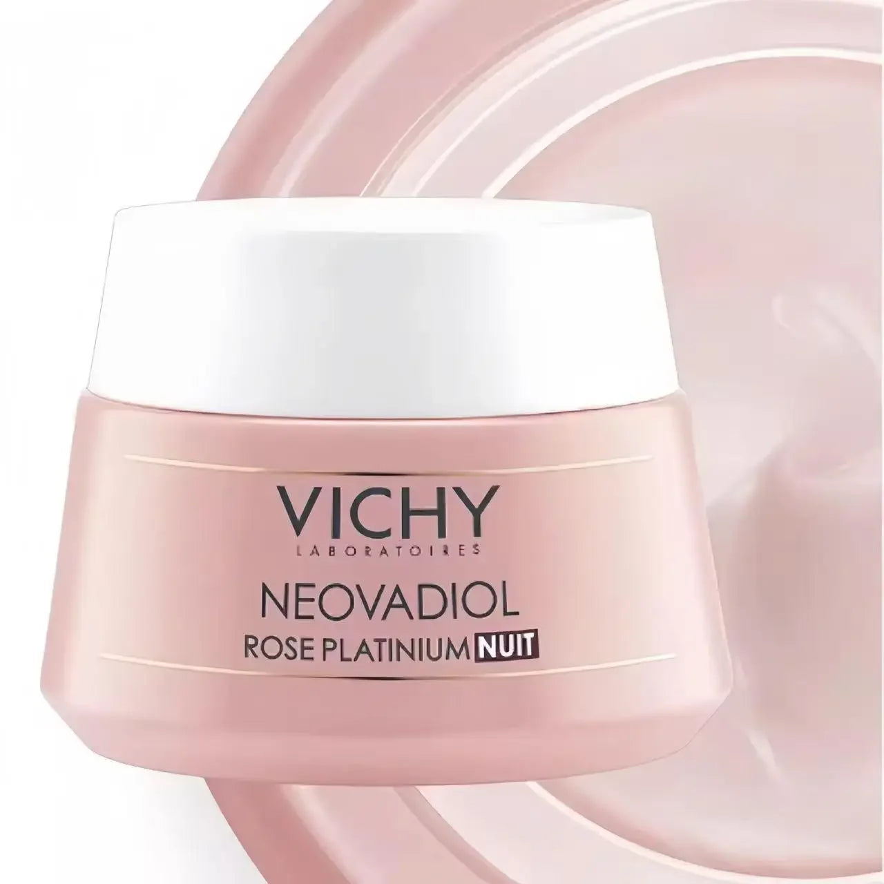 Crème Vichy Rose Platine 50ml - Hydratant Anti-Âge Réparation Rougeurs Sensibilité Peau Automne Hiver