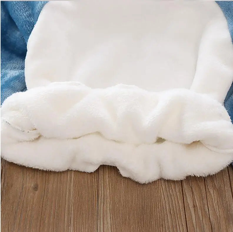 Pyjama Enfant Flanelle Velours - Ensemble Hiver Doux