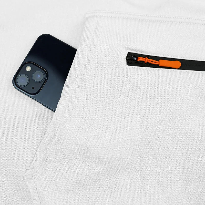 Ensemble Survêtement Homme Hiver Doublé Polaire - Tracksuit 2 Pièces Demi-Zip