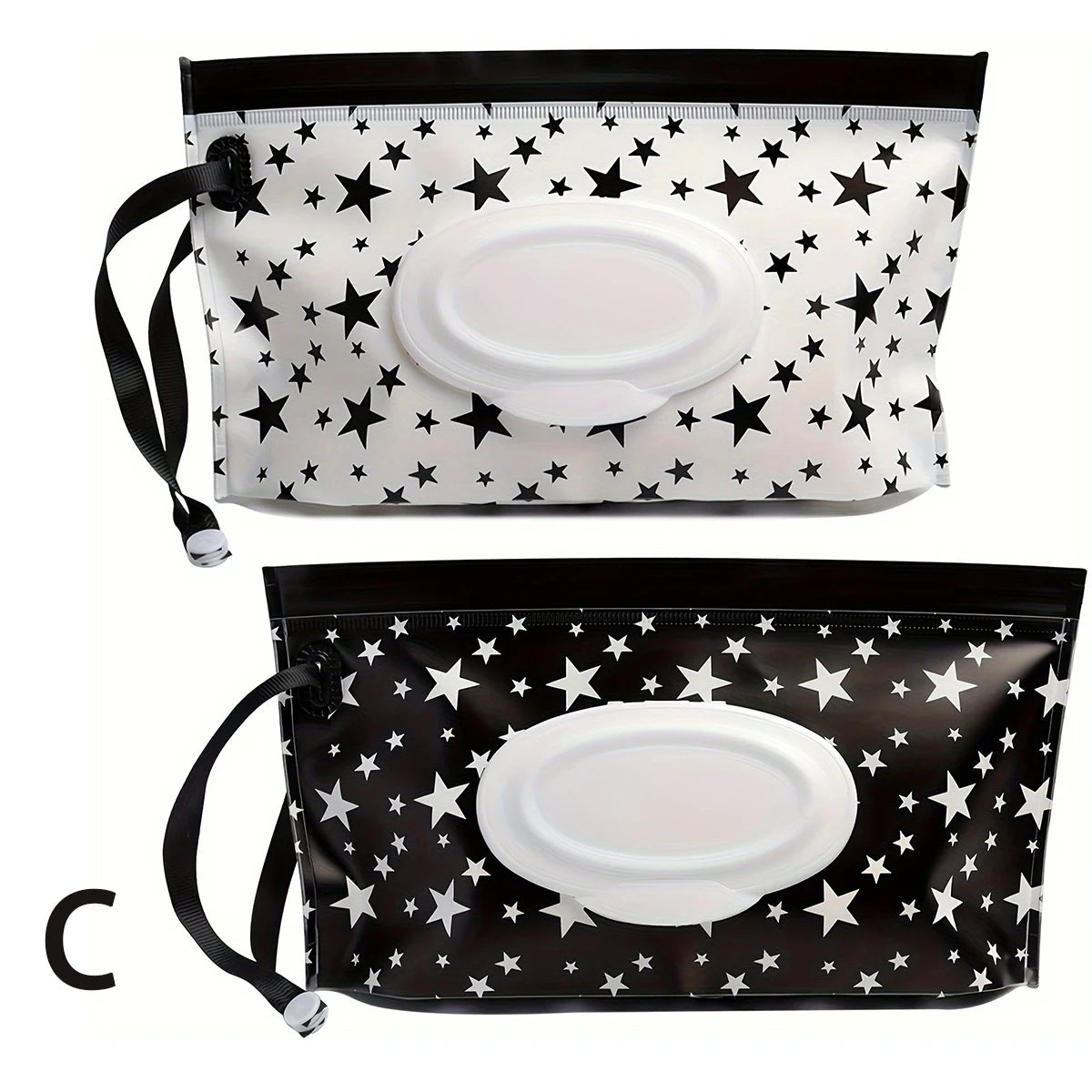 Étui Lingettes Bébé Voyage - Porte-Mouchoirs Sac Rangement Lingettes Humides Réutilisable Pochette Masques Mouchoirs