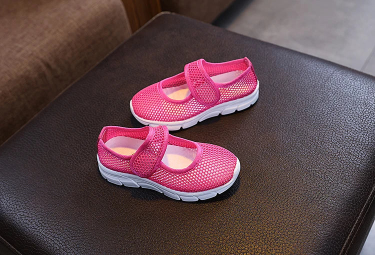 Sandales Enfant Été Respirantes Noires - Chaussures Légères Antidérapantes  7-12 ans