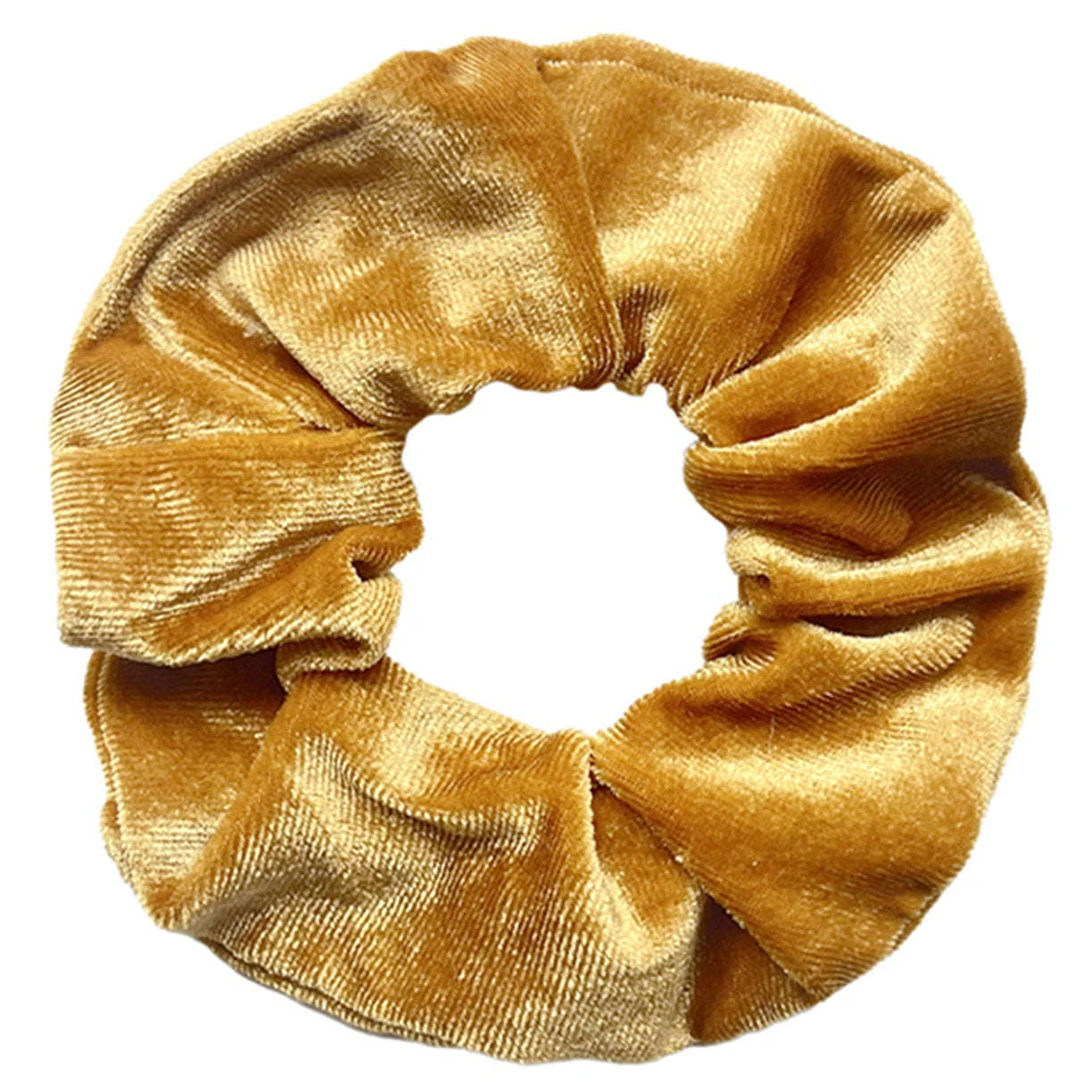 Lot 10/6/1pc Chouchous Cheveux Velours Femme - Élastiques Bandeau Couleur Unie Noir Accessoires Cheveux Doux