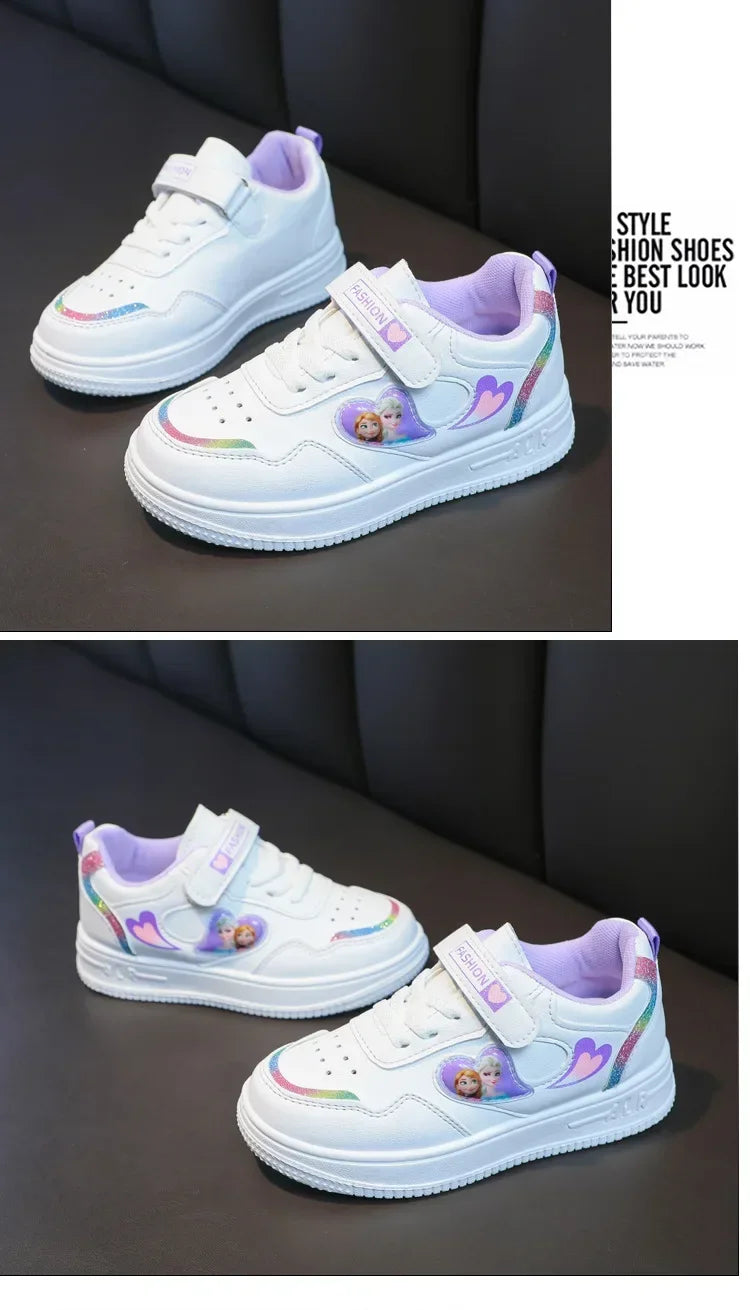 Chaussures Frozen Elsa Anna Fille Casual