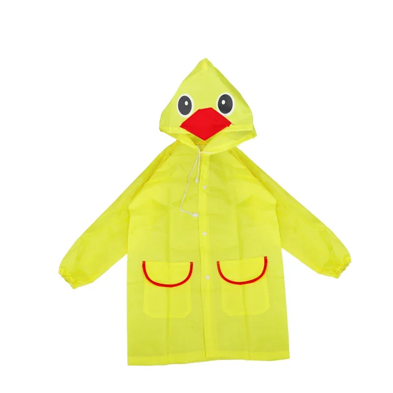 Imperméable enfant cartoon - Style animaux pour garçons et filles