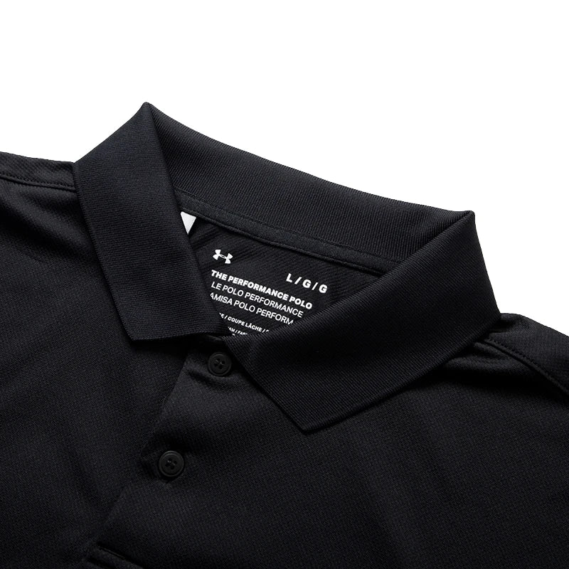 Polo Homme Under Armour – Séchage Rapide, Tennis & Golf, Manches Courtes