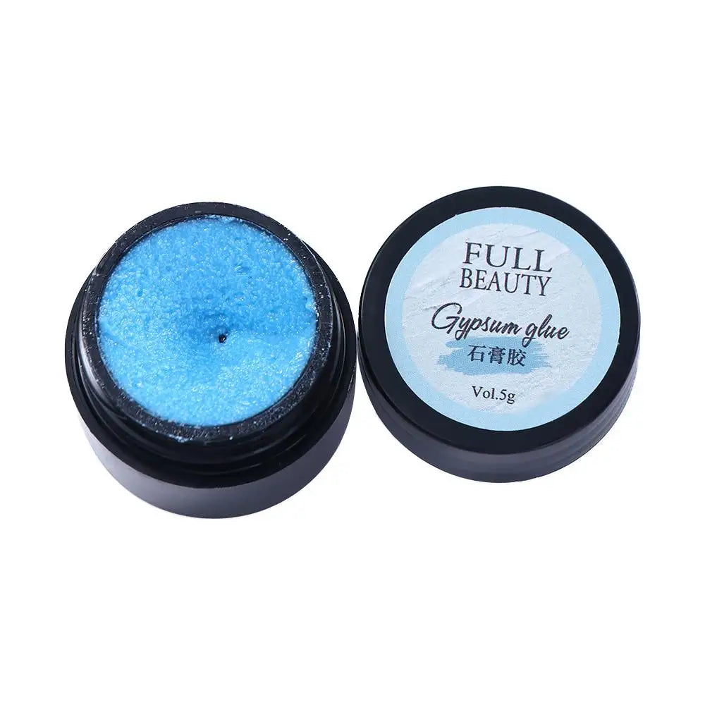 Gel Plâtre Ongles Accessoires Manucure Nail Art Vernis Décoration 3D Texture Sable Gypse Gel Polish Laque