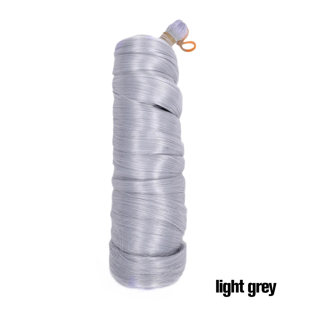 Extension Tresses French Curls Pré-Étirées - Mèches Synthétiques Loose Wave Spiral Curl Haute Température Ombré