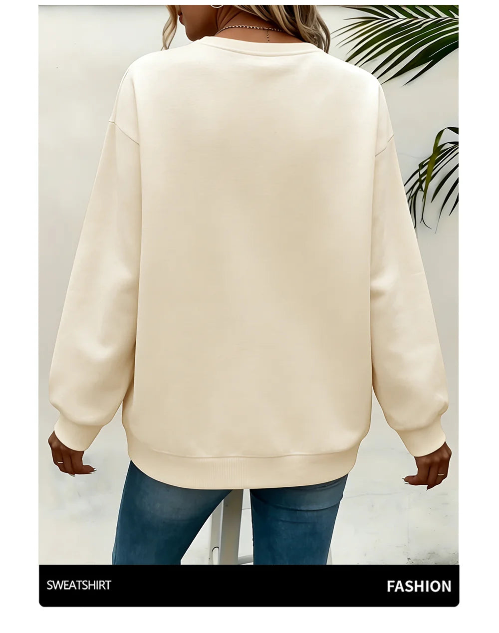 Sweatshirt Femme Milano Italien - Col Rond Chaud Streetwear