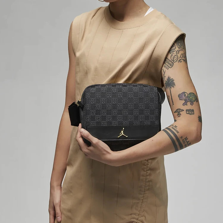 Sac Bandoulière Jordan Monogram Unisexe – Polyester Noir | FJ6790-010
