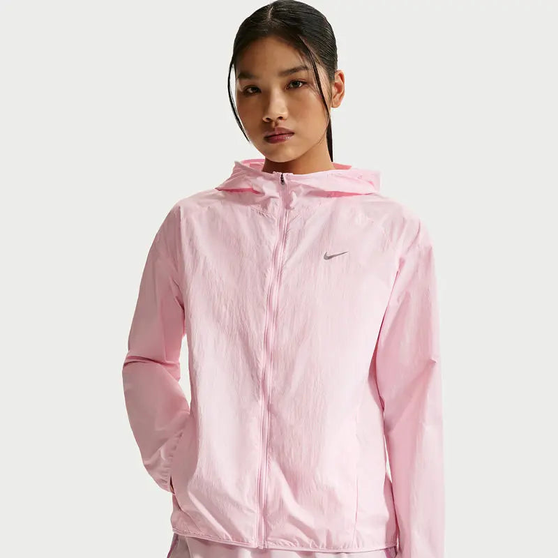 Coupe-Vent à Capuche Femme Nike – UPF 40+, Polyester, Léger, Protection Solaire