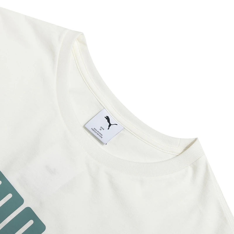 T-shirt Homme PUMA ESS+ 2 Colors Logo – Sport & Fitness, Coton Respirant