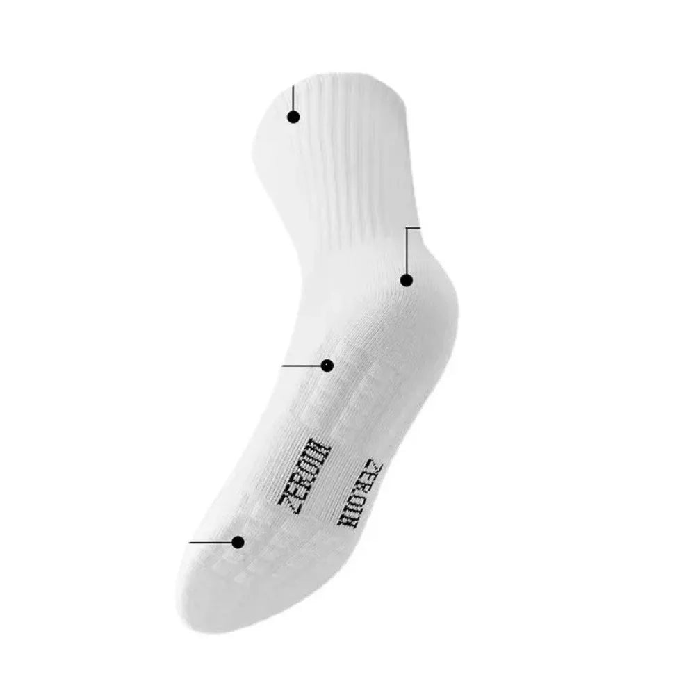 Chaussettes Sport Homme Hiver - Basket Mi-Mollet Coton Épaisses