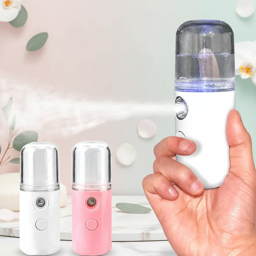 Mini Humidificateur 30ml Portable Rechargeable - Voiture Maison Bureau Brumisateur Visage Sans Fil Personnel Cool Mist