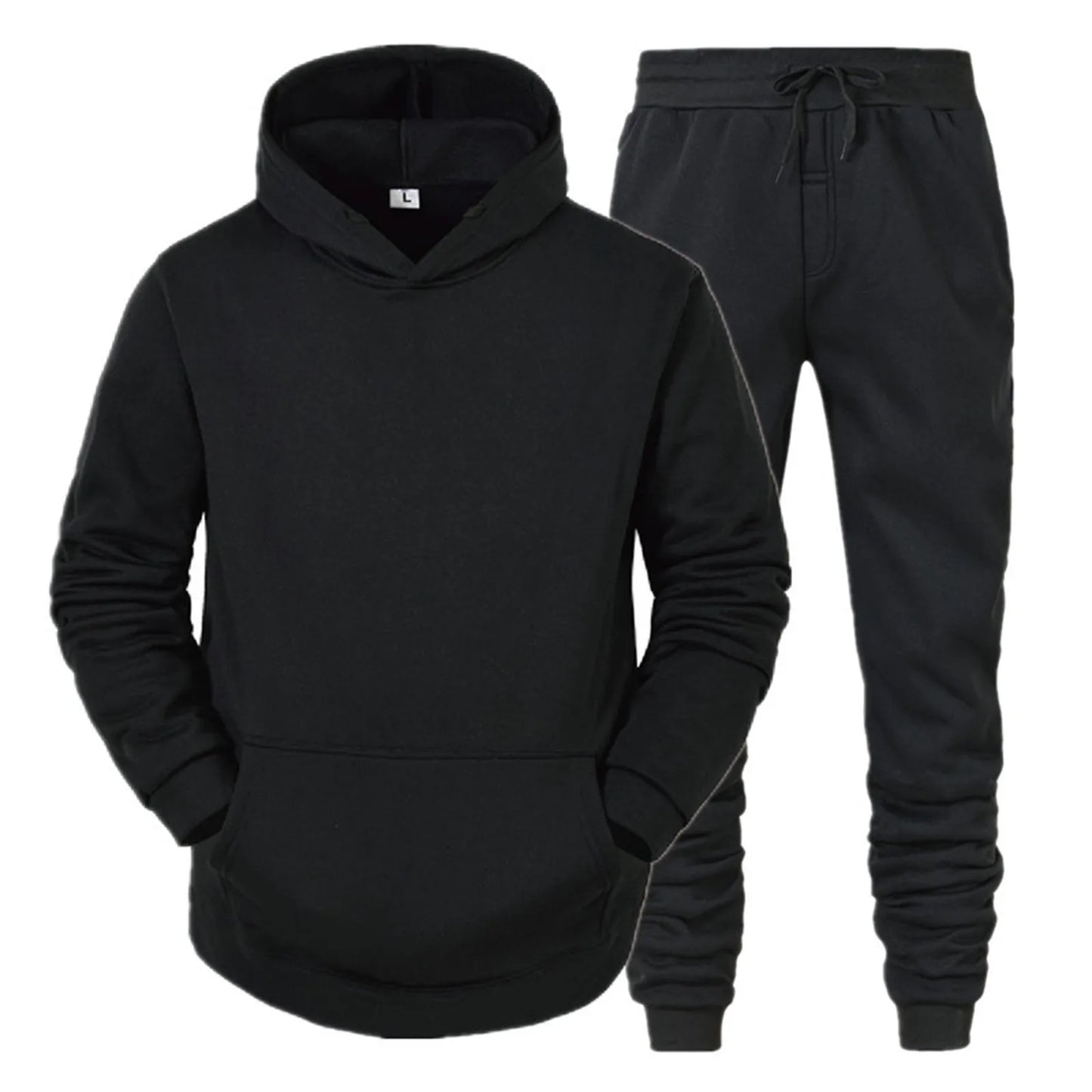 Ensemble Sportswear Homme - Hoodie + Pantalon Jogging Printemps Automne