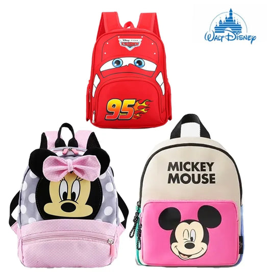 Sac à Dos Disney Mickey Minnie Toile Grande Capacité - Backpack École Fille Garçon Fashion