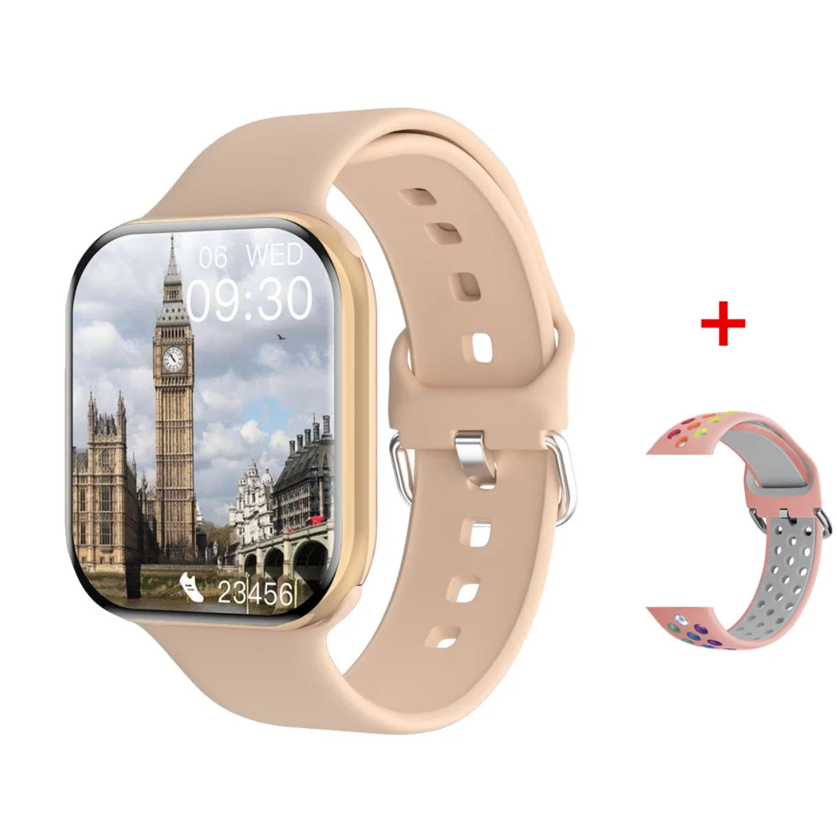 Montre Connectée GPS Series 10 - Smartwatch Bluetooth Étanche NFC Musique Vidéo Android iOS