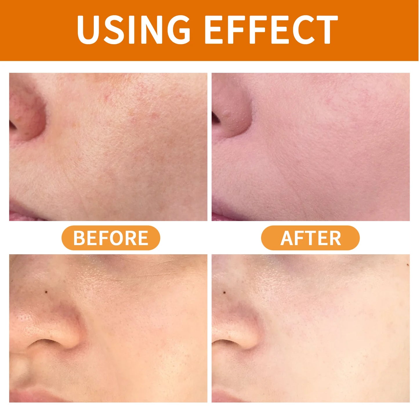 Gel Exfoliant Orange 60g - Gommage Visage Corps Hydratant Blanchissant Nettoyant Doux