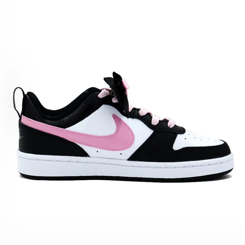 Nike Court Borough – Baskets Femme Rose Violet Étoile Design Unique
