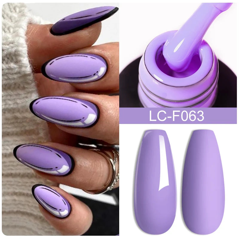 Gel Extension Ongles Paillettes LILYCUTE 15ml - Vernis Semi-Permanent UV Construction Nail Art