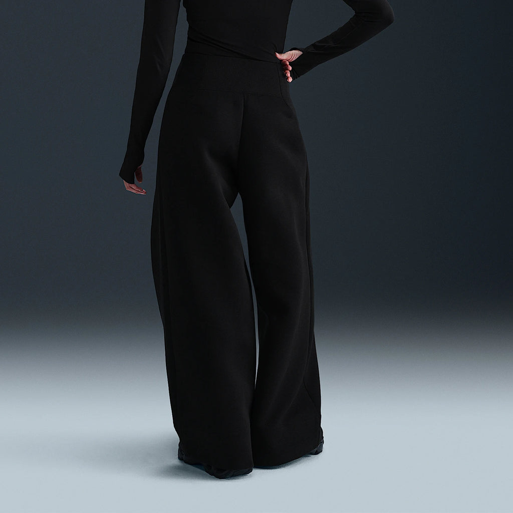 Pantalon Nike Taille Haute à Jambe Large Femme – Sportswear Élégant