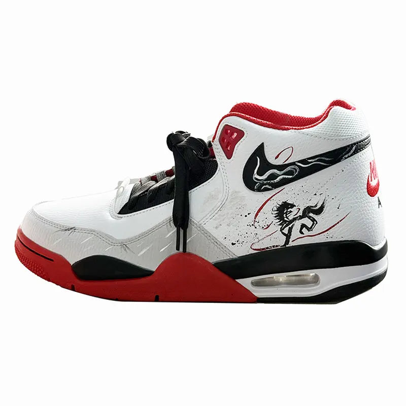 Chaussures Basket Nike Flight Legacy Custom – Année du Cheval Style Néo-Chinois Homme