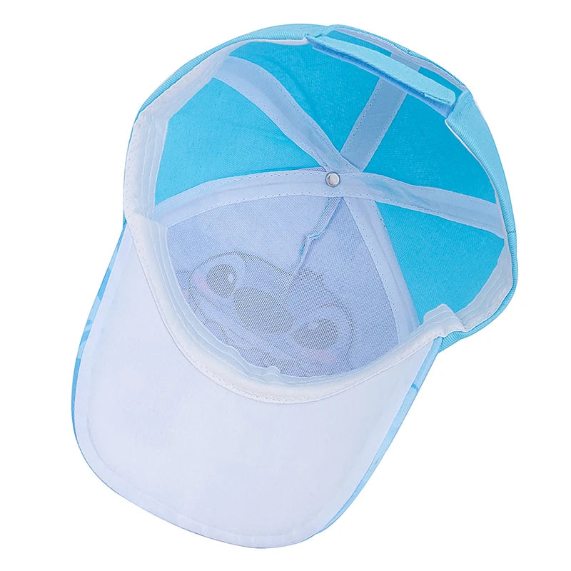 Casquette Baseball Stitch Enfant - Chapeau Cartoon Imprimé Garçon Fille | Protection Solaire Extérieur