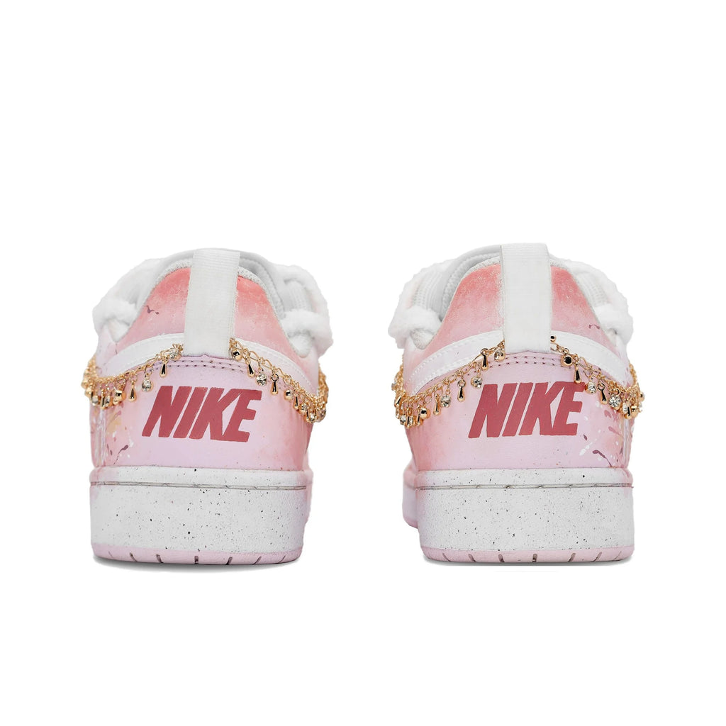 Sneakers Nike Court Borough Lucky Unicorn Femme – Or Poudré Résistant