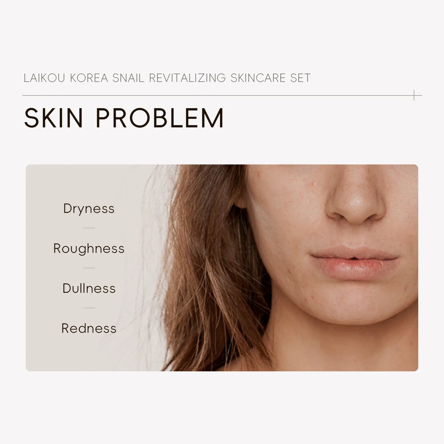 Kit Soin Visage Escargot 5 Pièces - Hydratation Profonde Anti-Âge Contour Yeux Revitalisant Lissant