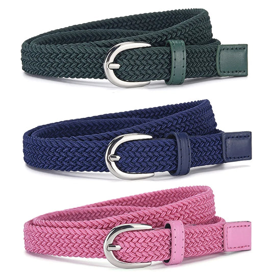 Ceinture Enfant Élastique Toile - Boucle Ardillon Nylon Sport Casual