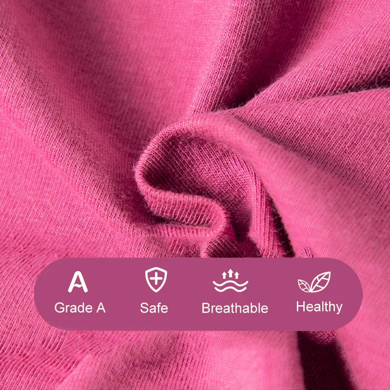 Lot Culottes Filles Motifs Cartoon - Boxers Coton Doux Sous-Vêtements Enfant